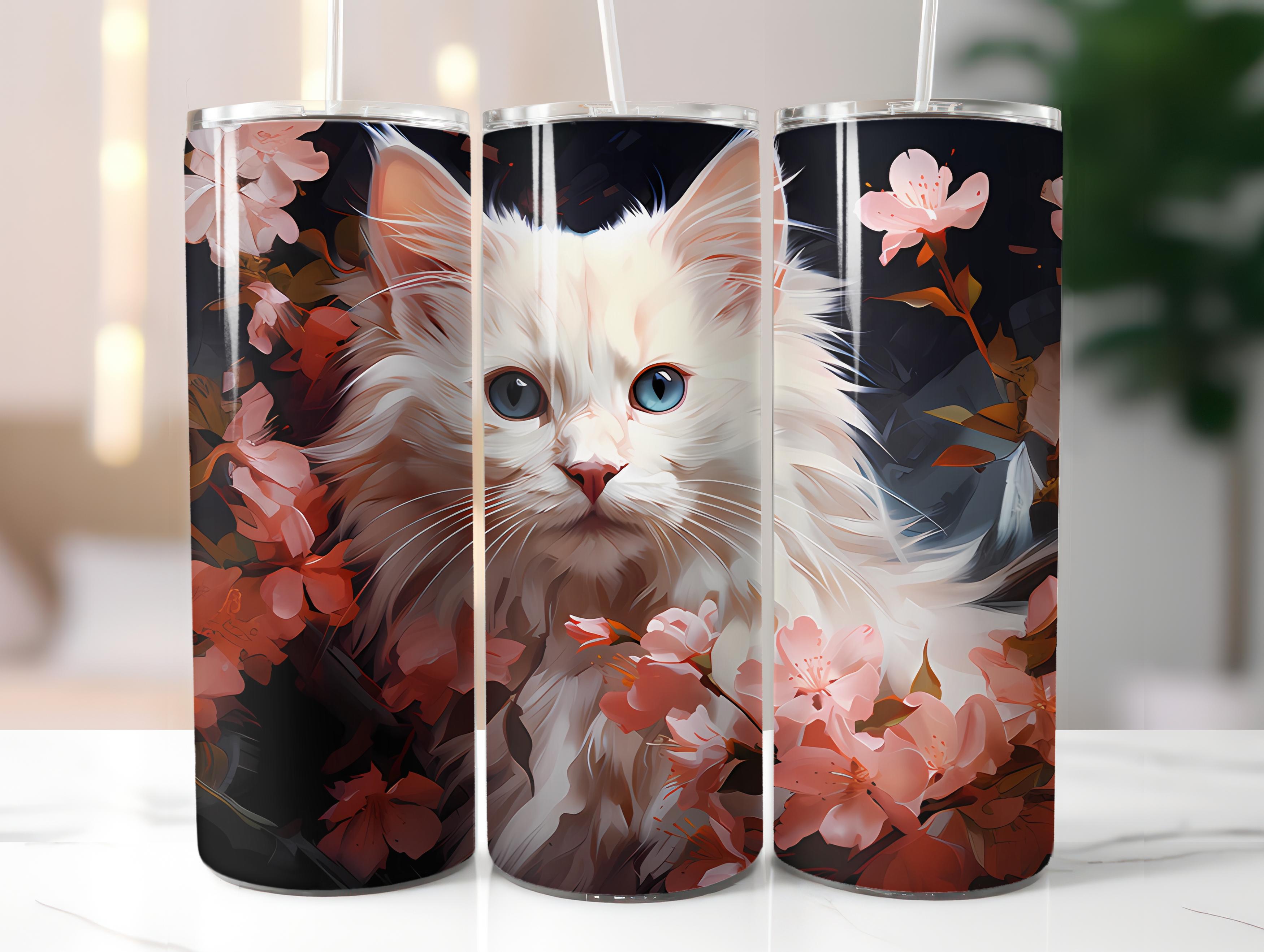 Spring Cats 1 Tumbler Wrap - CraftNest