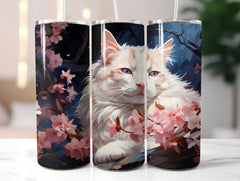 Spring Cats 4 Tumbler Wrap - CraftNest