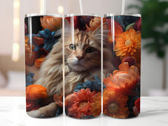 Spring Cats 6 Tumbler Wrap - CraftNest