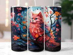 Spring Cats 1 Tumbler Wrap - CraftNest