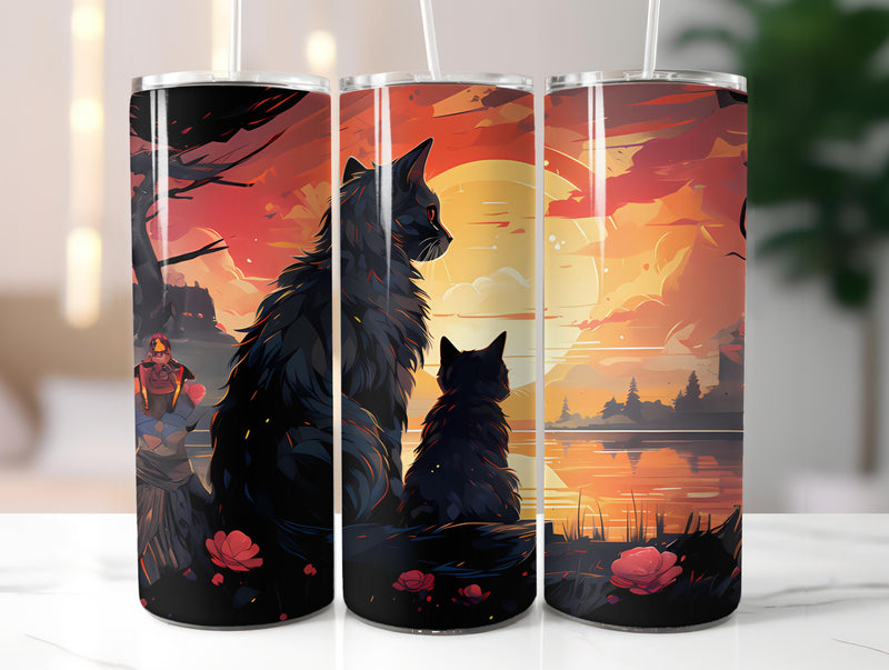 Spring Cats 5 Tumbler Wrap - CraftNest