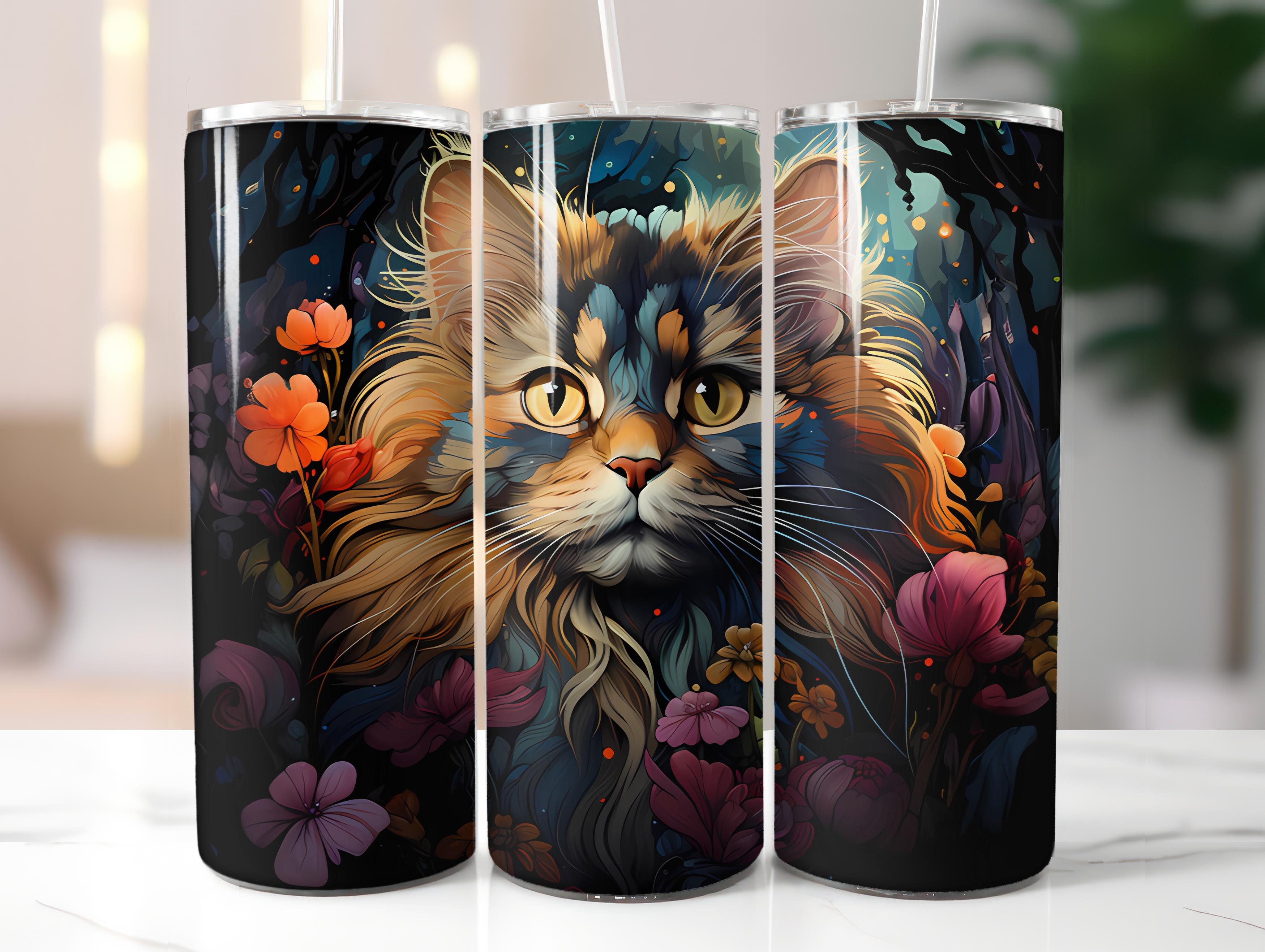 Spring Cats 6 Tumbler Wrap - CraftNest