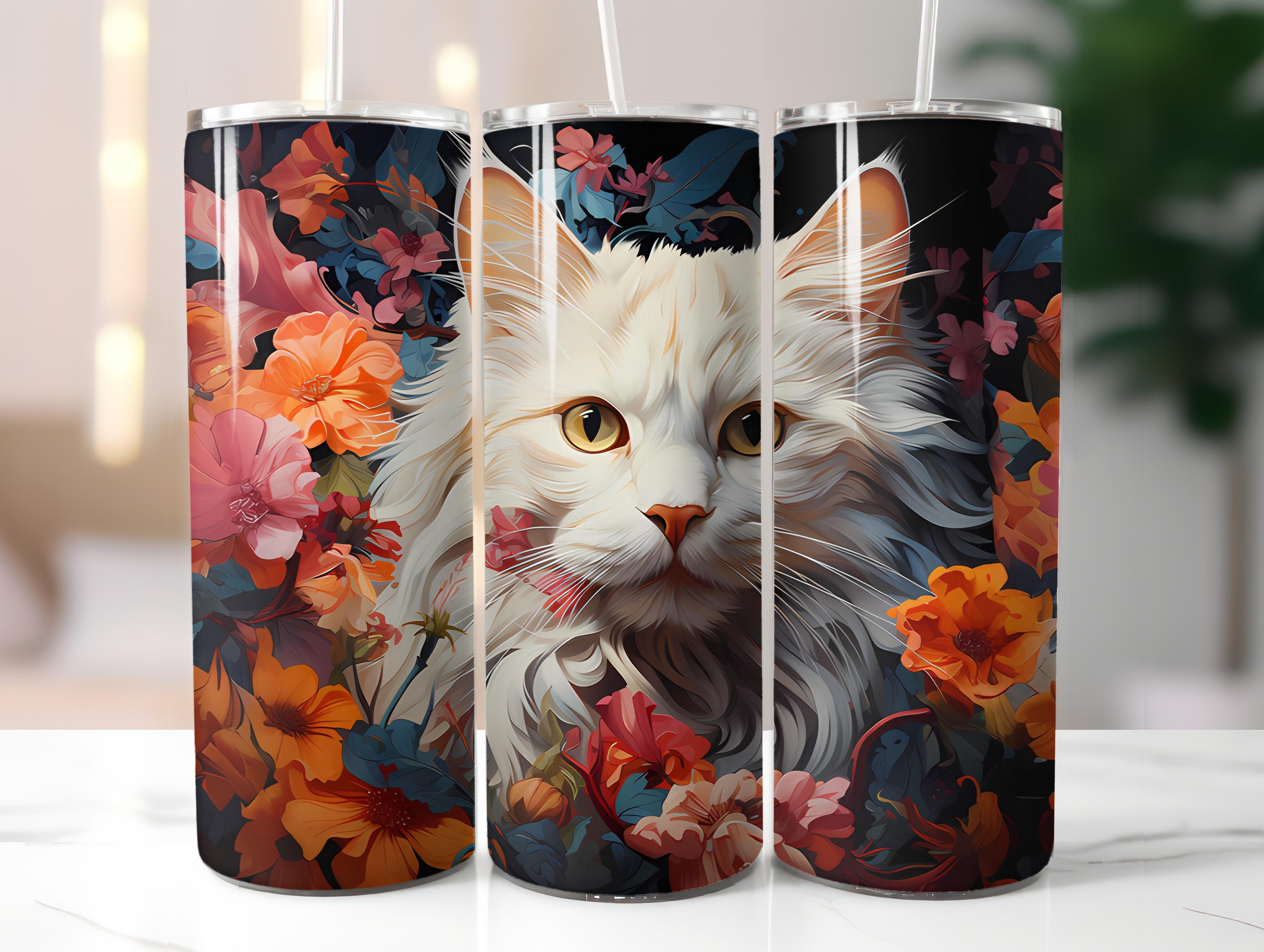 Spring Cats 5 Tumbler Wrap - CraftNest