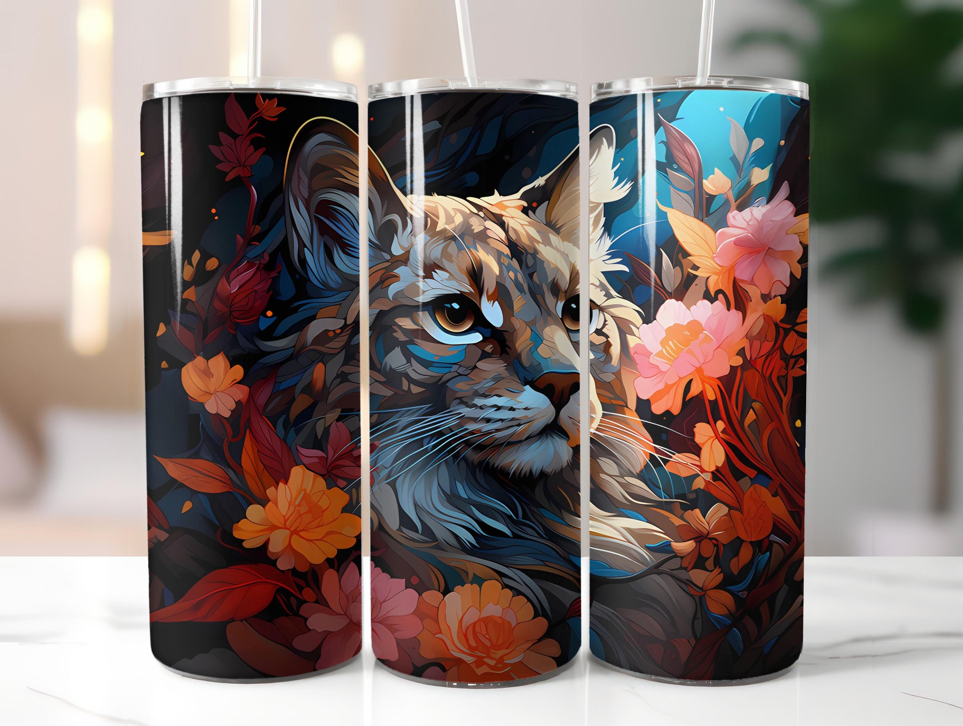 Spring Cats 1 Tumbler Wrap - CraftNest