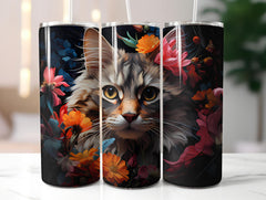 Spring Cats 5 Tumbler Wrap - CraftNest