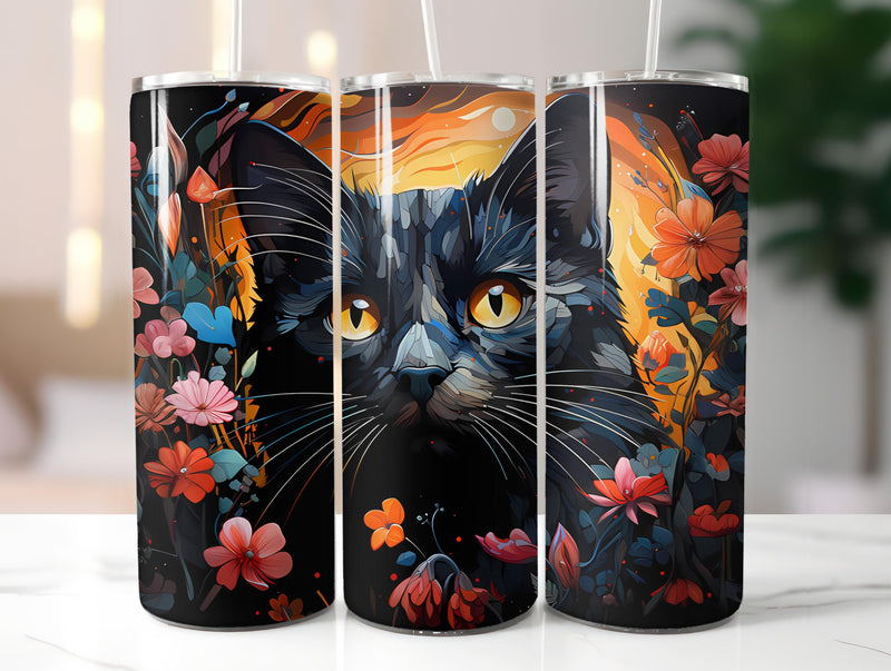 Spring Cats 1 Tumbler Wrap - CraftNest