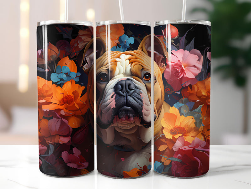 Spring Dogs 5 Tumbler Wrap - CraftNest