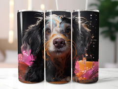 Spring Dogs 3 Tumbler Wrap - CraftNest