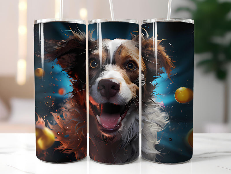 Spring Dogs 2 Tumbler Wrap - CraftNest