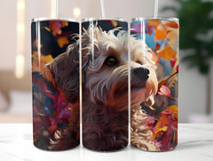 Spring Dogs 3 Tumbler Wrap - CraftNest