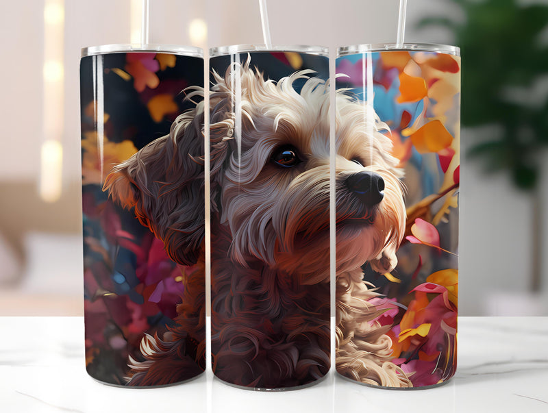 Spring Dogs 3 Tumbler Wrap - CraftNest