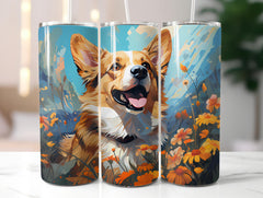 Spring Dogs 3 Tumbler Wrap - CraftNest