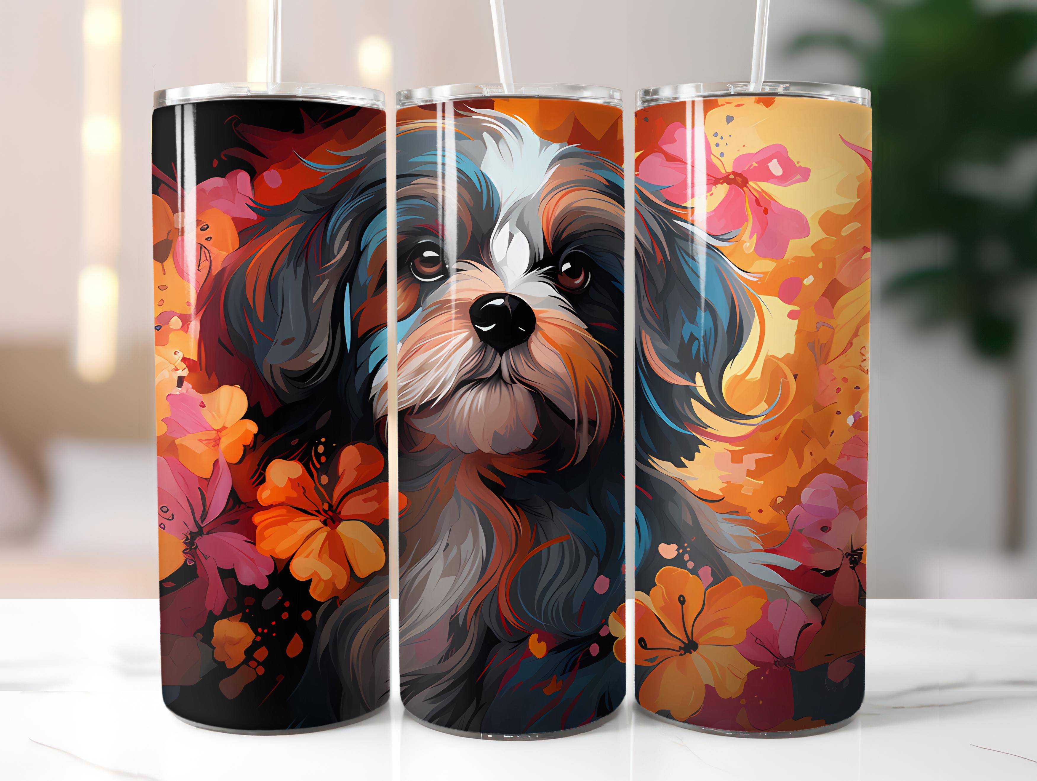 Spring Dogs 2 Tumbler Wrap - CraftNest