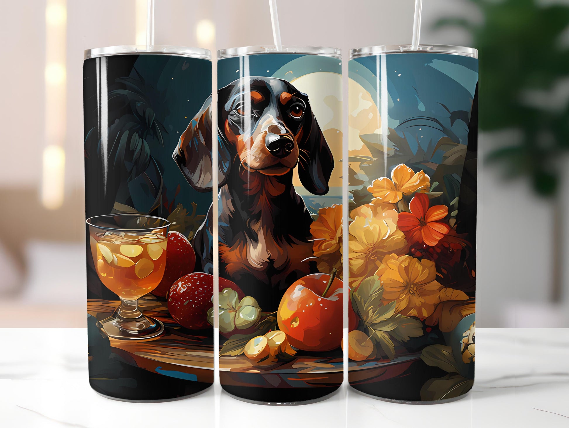 Spring Dogs 5 Tumbler Wrap - CraftNest