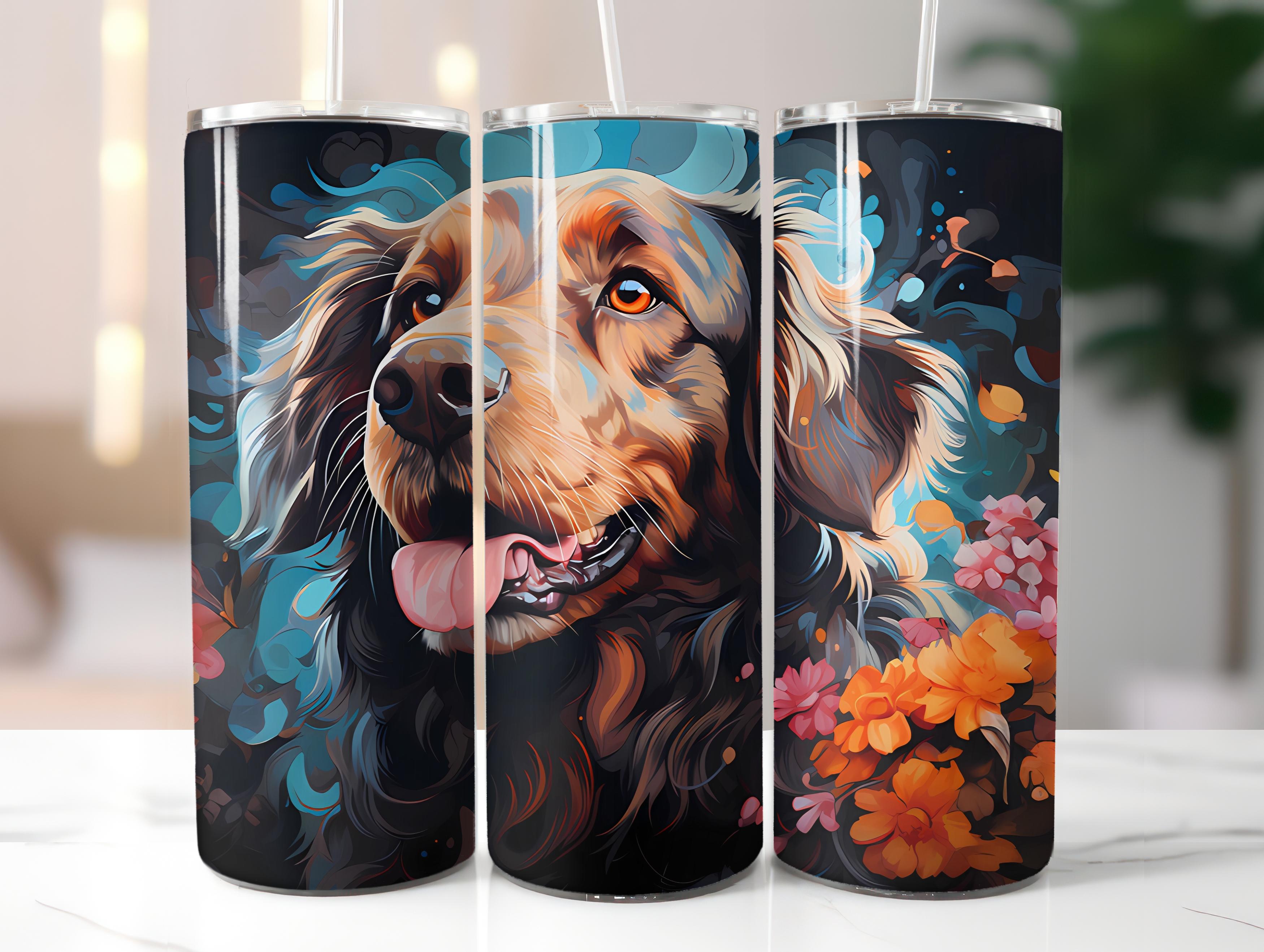 Spring Dogs 2 Tumbler Wrap - CraftNest