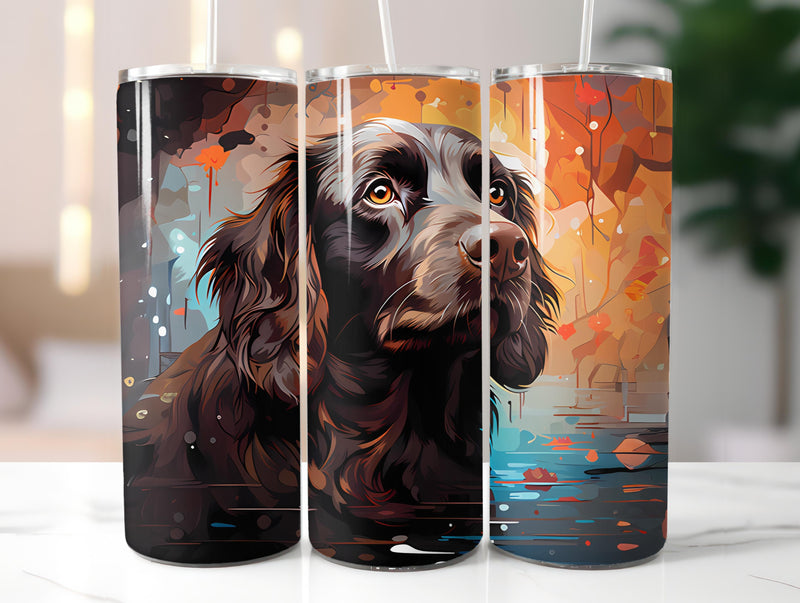 Spring Dogs 4 Tumbler Wrap - CraftNest