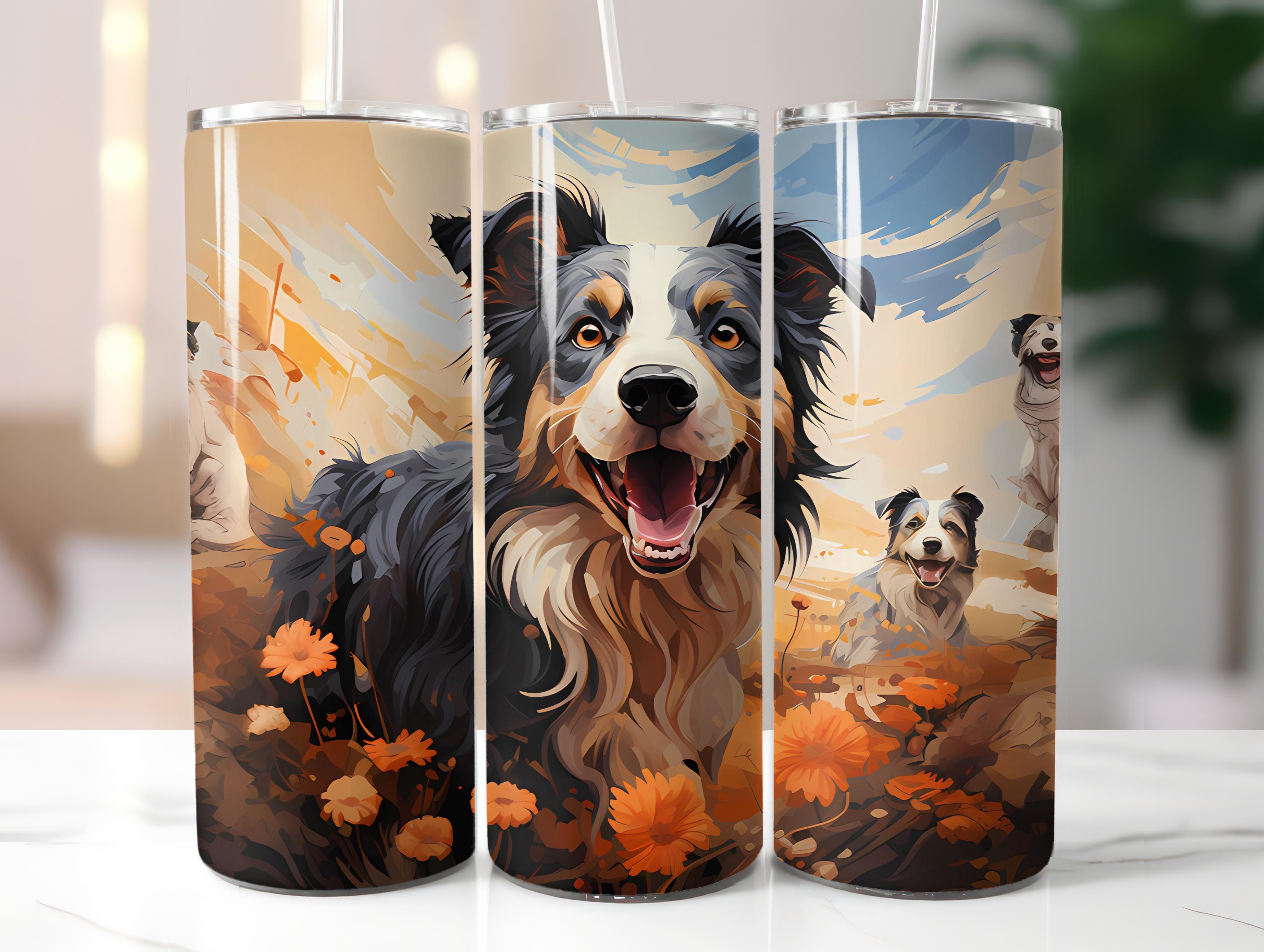 Spring Dogs 2 Tumbler Wrap - CraftNest