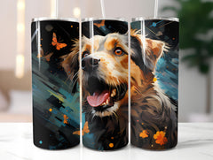 Spring Dogs 5 Tumbler Wrap - CraftNest