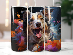 Spring Dogs 4 Tumbler Wrap - CraftNest