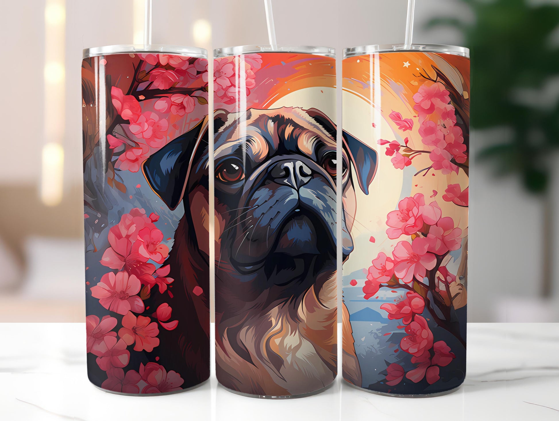 Spring Dogs 5 Tumbler Wrap - CraftNest