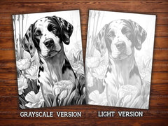 Spring Dogs Coloring Books - CraftNest