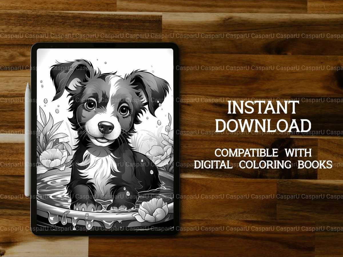 Spring Dogs Coloring Books - CraftNest