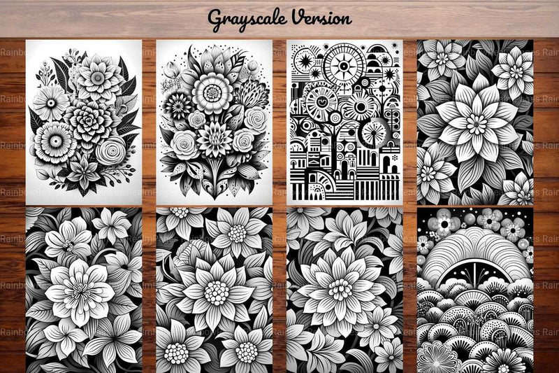 Spring Mandala Coloring Books - CraftNest