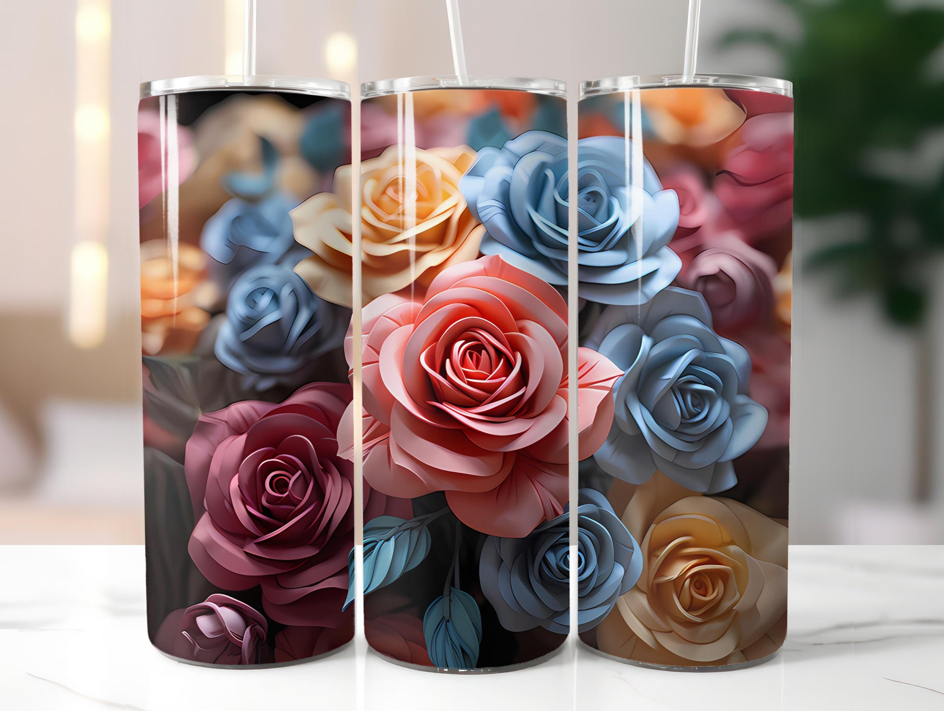 Spring Origami 1 Tumbler Wrap - CraftNest