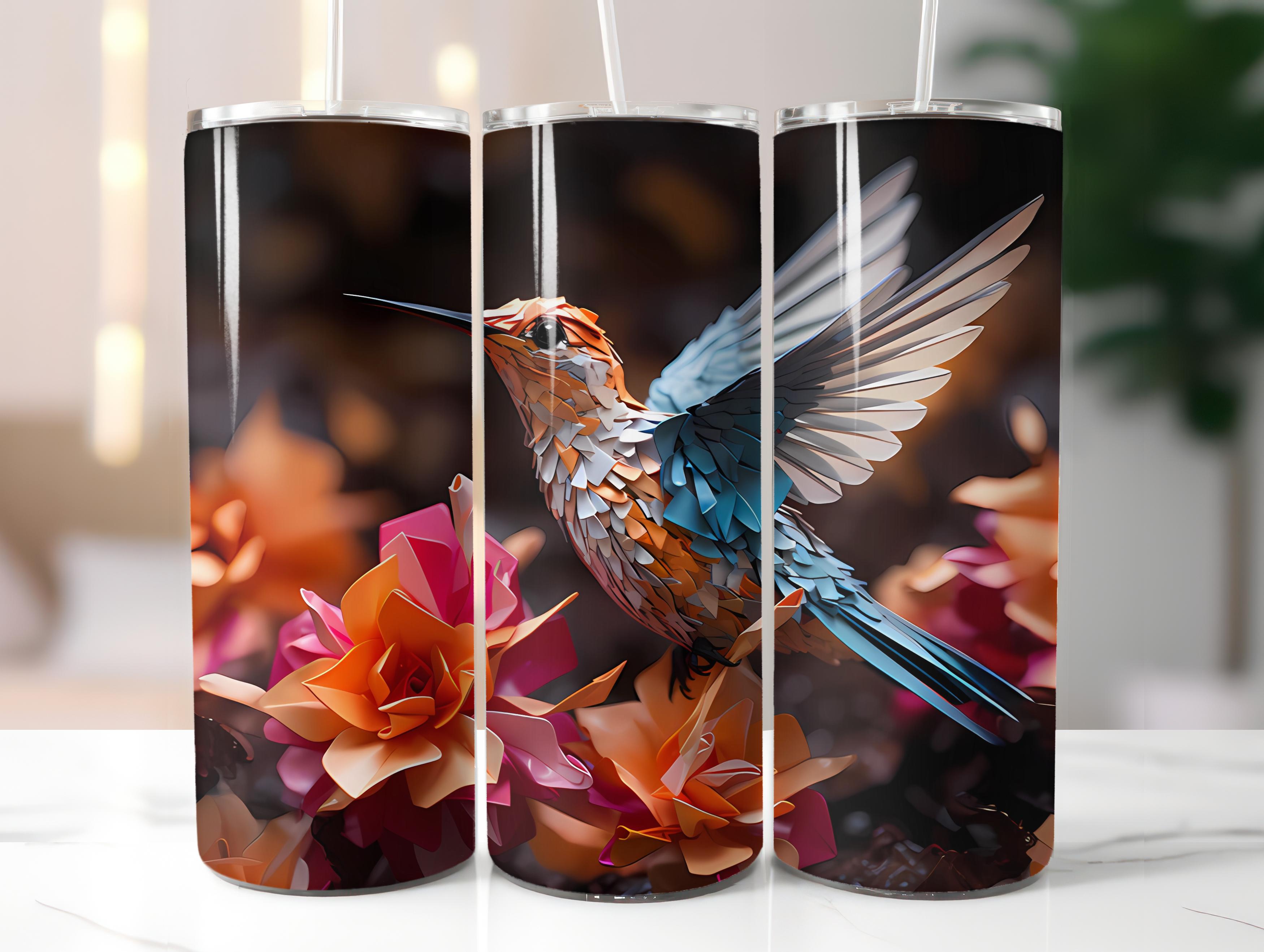 Spring Origami 4 Tumbler Wrap - CraftNest