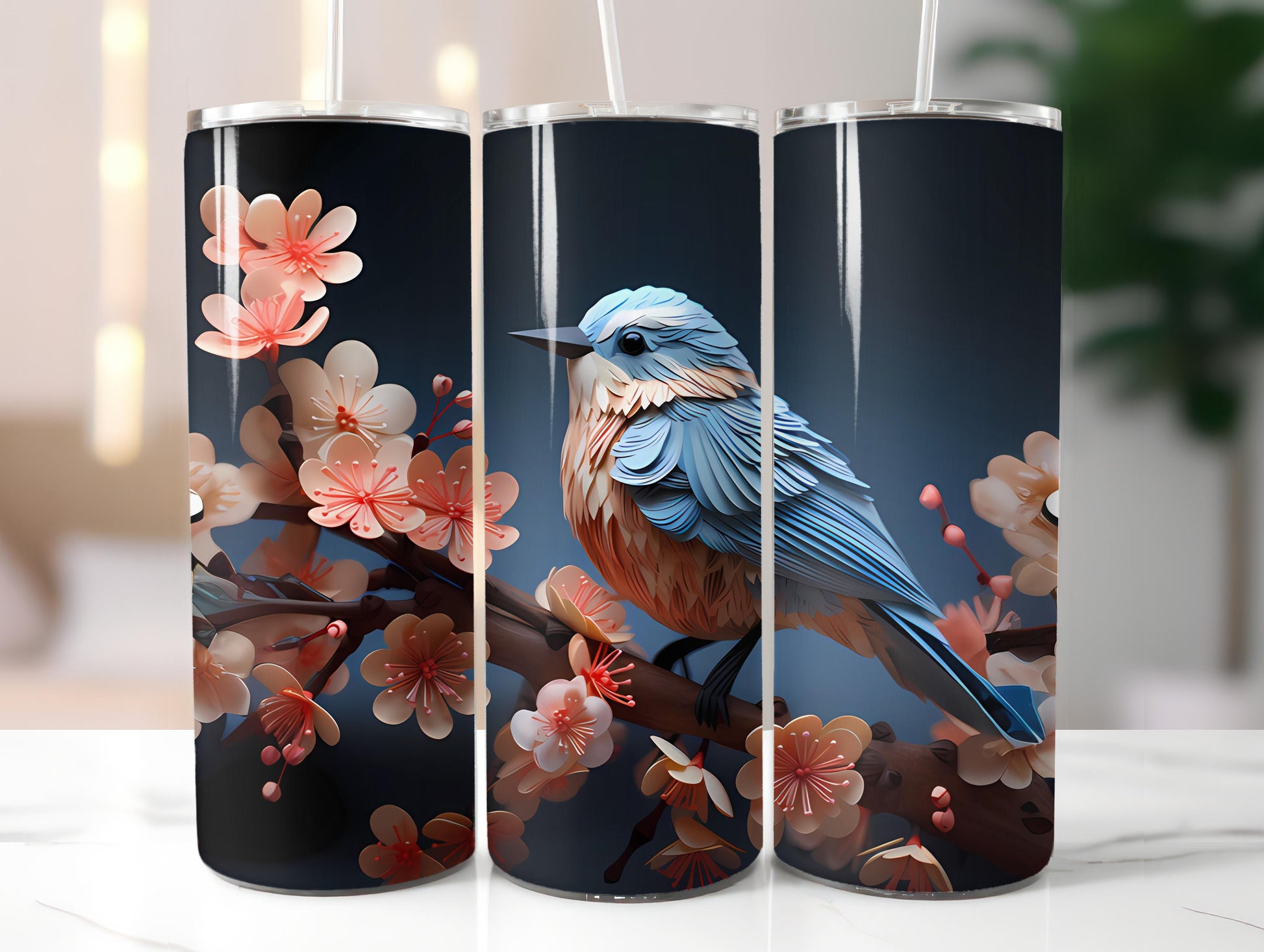 Spring Origami 1 Tumbler Wrap - CraftNest