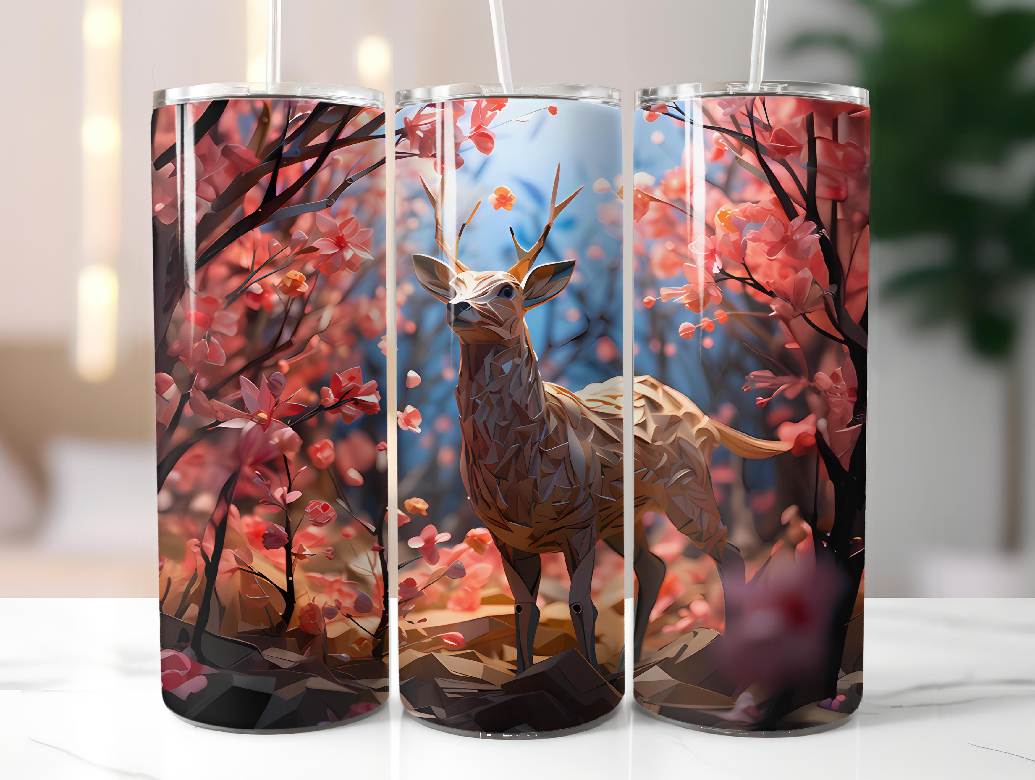 Spring Origami 1 Tumbler Wrap - CraftNest