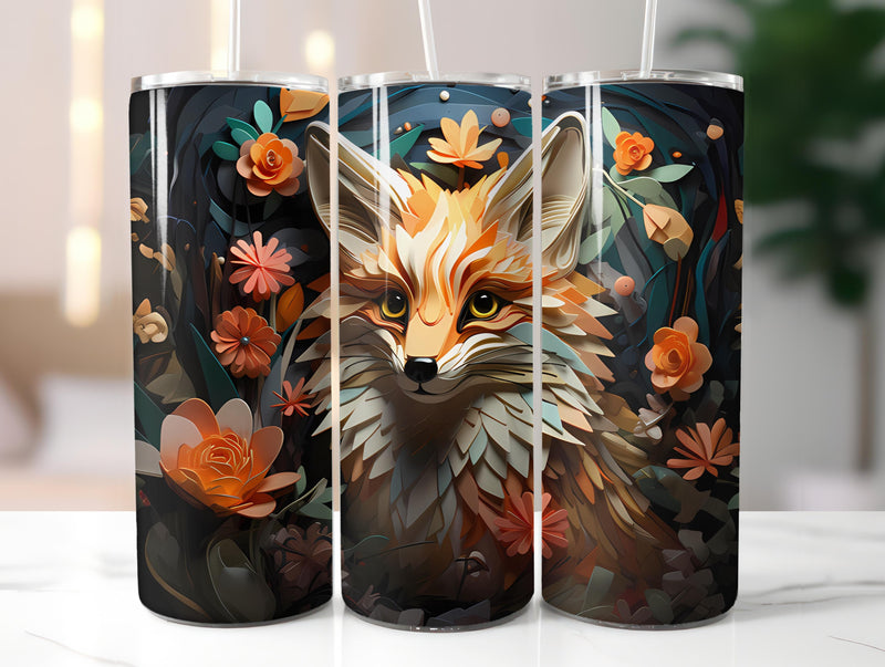 Spring Origami 3 Tumbler Wrap - CraftNest