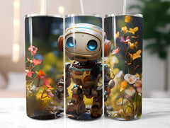 Spring Roboter 4 Tumbler Wrap - CraftNest