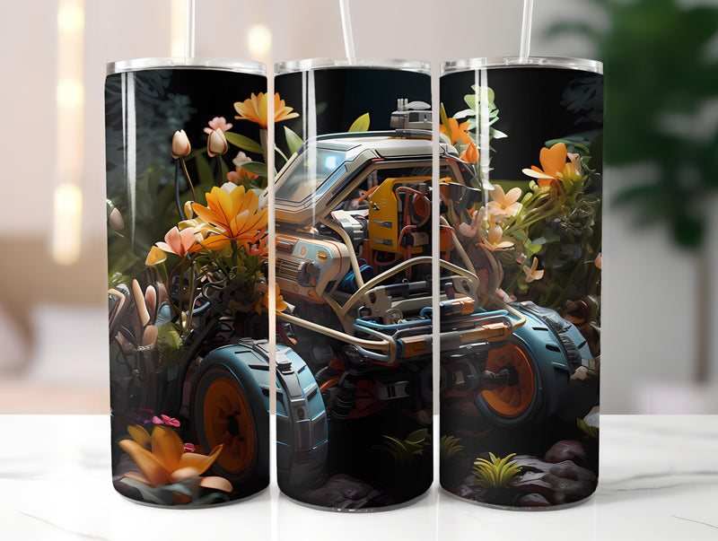 Spring Roboter 2 Tumbler Wrap - CraftNest