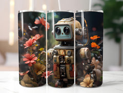 Spring Roboter 3 Tumbler Wrap - CraftNest