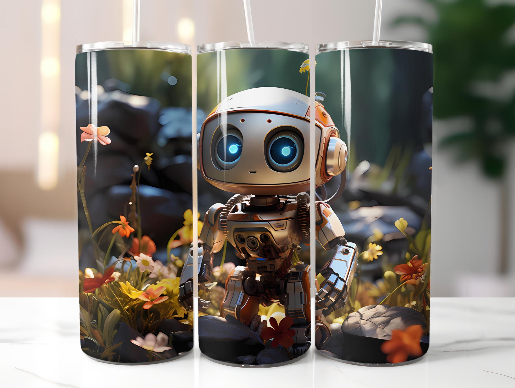 Spring Roboter 2 Tumbler Wrap - CraftNest