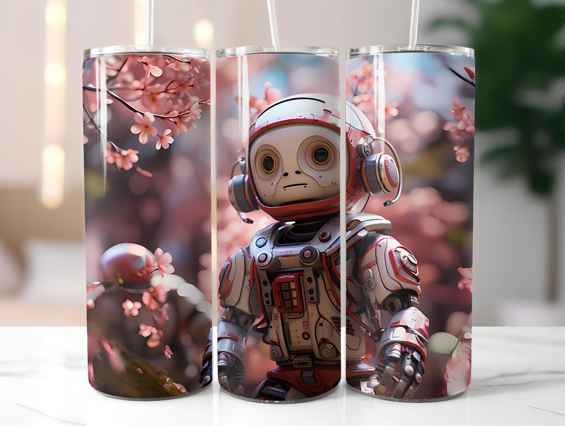 Spring Roboter 4 Tumbler Wrap - CraftNest