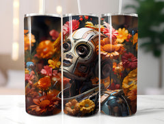 Spring Roboter 3 Tumbler Wrap - CraftNest