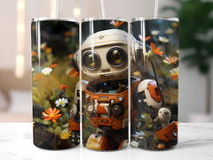 Spring Roboter 5 Tumbler Wrap - CraftNest