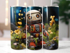 Spring Roboter 4 Tumbler Wrap - CraftNest