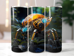 Spring Roboter 4 Tumbler Wrap - CraftNest