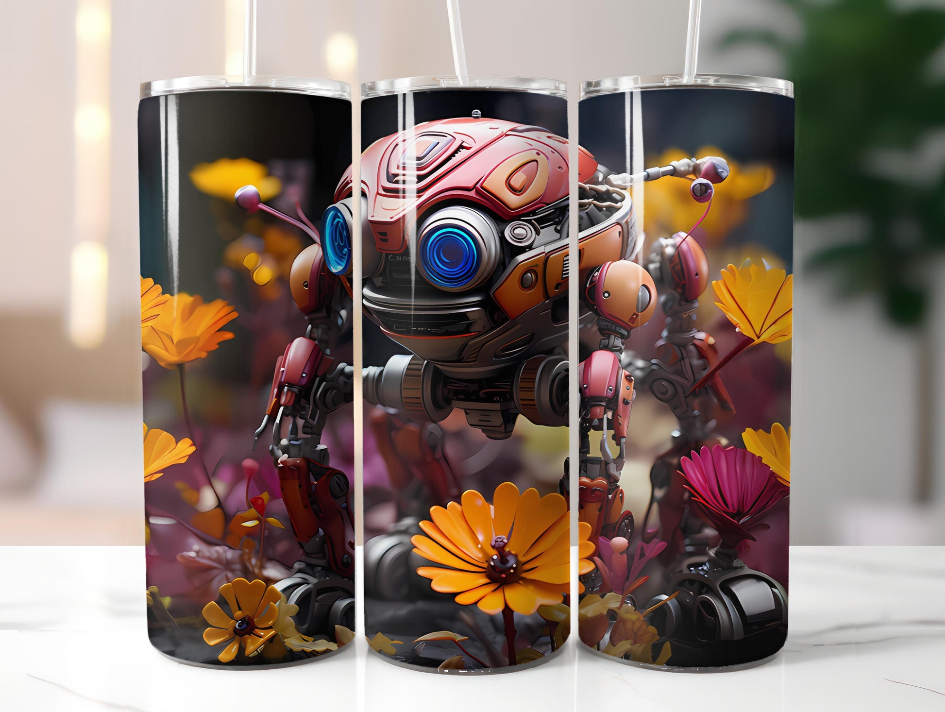 Spring Roboter 2 Tumbler Wrap - CraftNest