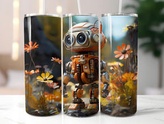 Spring Roboter 4 Tumbler Wrap - CraftNest