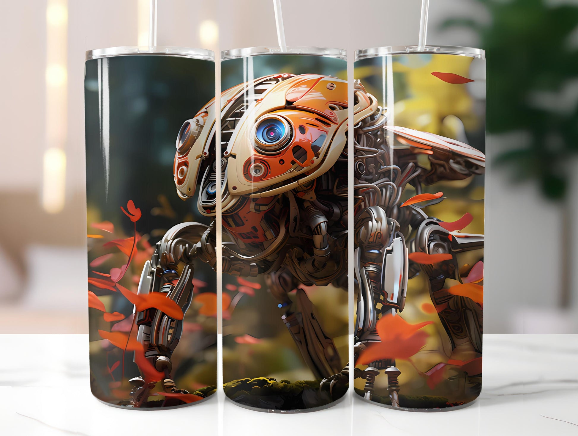 Spring Roboter 2 Tumbler Wrap - CraftNest