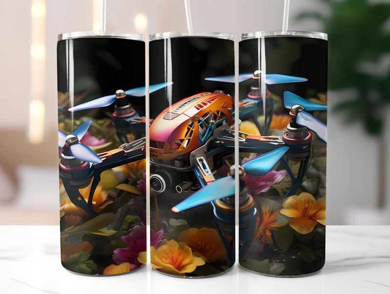 Spring Roboter 3 Tumbler Wrap - CraftNest