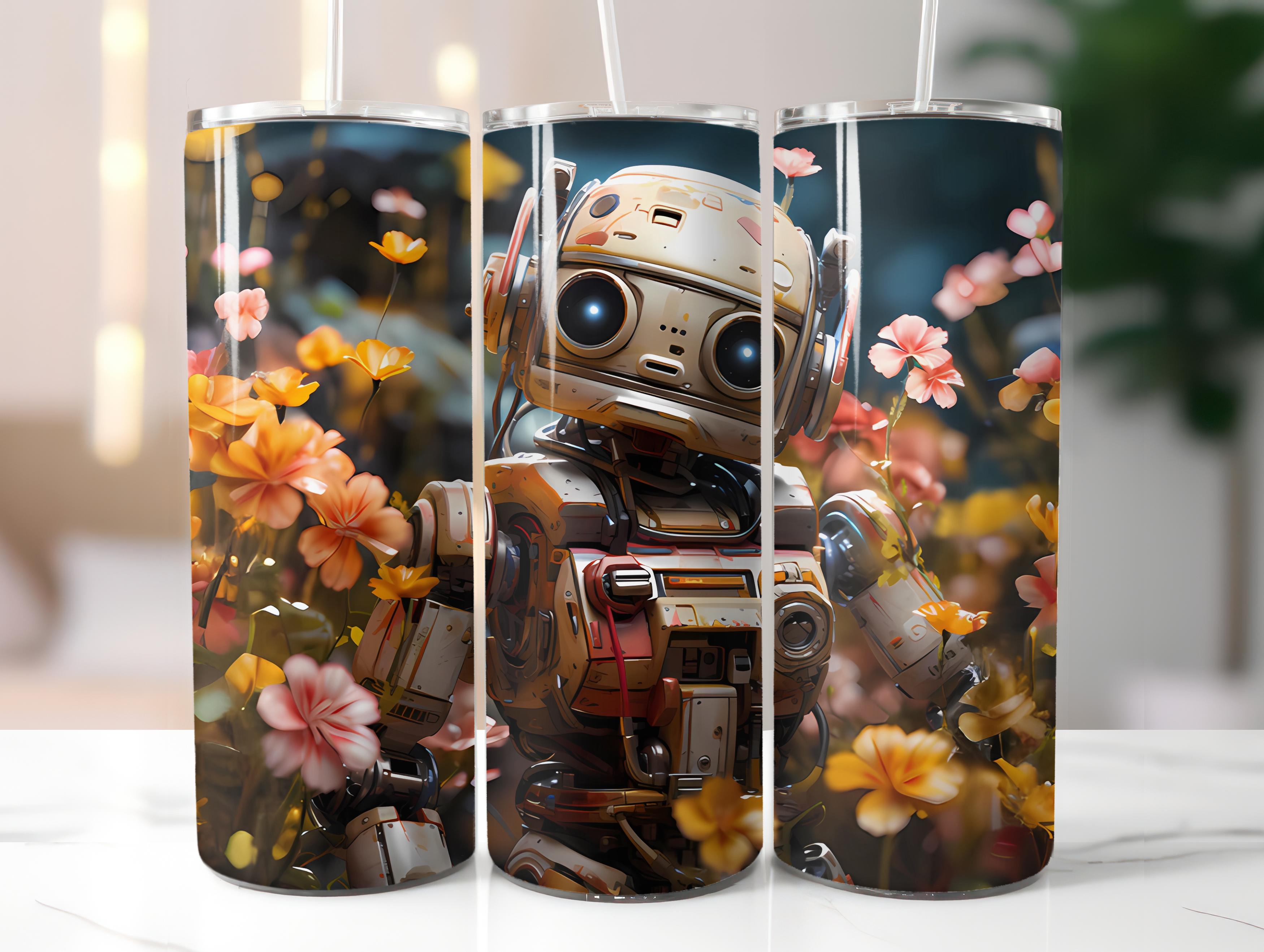 Spring Roboter 2 Tumbler Wrap - CraftNest