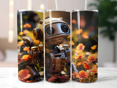 Spring Roboter 5 Tumbler Wrap - CraftNest