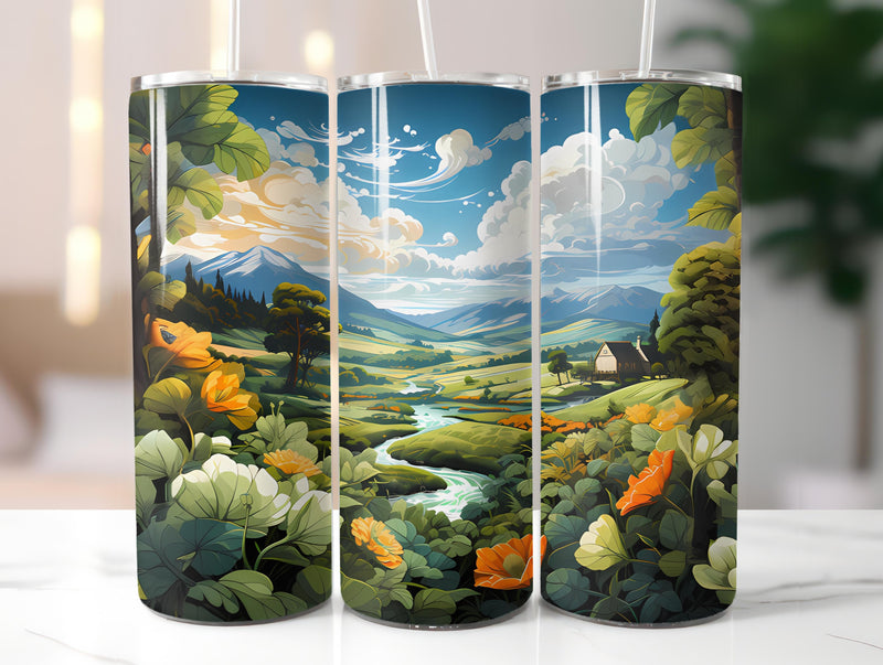 Spring on 3 Tumbler Wrap - CraftNest