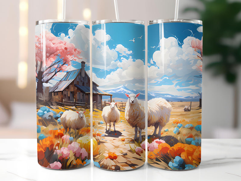 Spring on 3 Tumbler Wrap - CraftNest