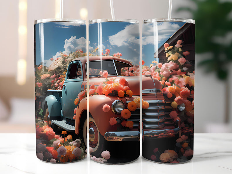 Spring on 4 Tumbler Wrap - CraftNest